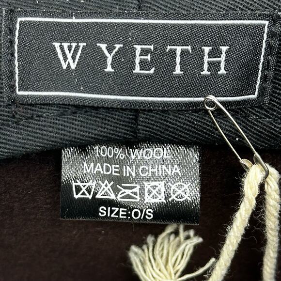 WYETH Brown Wool Rancher / Western Hat – One Size main image 4